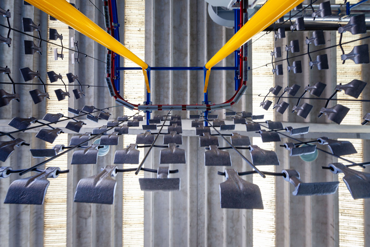 Pieza de aluminio lacado en PROMEI