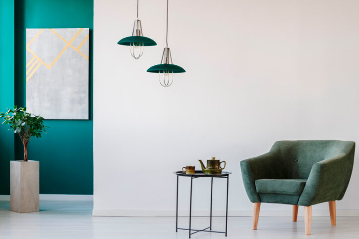 Lacado en pieza para iluminación